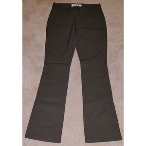 NWT Electre Paris Brown/Green Pants 27" Waist Nylon/Cotton Blend French